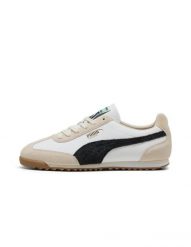 Buty sportowe unisex Puma Arizona Retro skórzane. Białe trekkingi Puma, z gumy, trekkingowe. Za 239.00 zł.