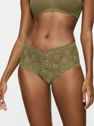 Triumph Figi klasyczne z wysokim stanem Amourette 10210675 Zielony. Zielone figi Triumph, bez wzorów, z syntetyku. Za 79.99 zł.