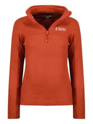 Canadian Peak Bluza polarowa "Tugeak" w kolorze pomarańczowym rozmiar: M. Pomarańczowe bluzy Canadian Peak, m, bez wzorów, z materiału, bez kaptura. Za 57.06 zł.