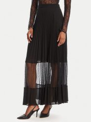 TWINSET Spódnica maxi 252TP2642 Czarny Regular Fit. Czarne spódnice Twinset, bez wzorów, z syntetyku, maxi. Za 1,059.00 zł.
