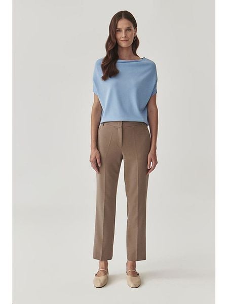 TATUUM Bluzka w kolorze błękitnym rozmiar: L. Niebieskie bluzki Tatuum, l, bez wzorów, bez kołnierzyka, bez ramiączek. Za 101.23 zł.