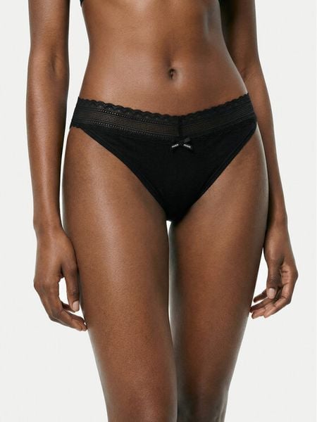 HUGO Figi klasyczne 50557200 Czarny. Czarne figi Hugo, m, bez wzorów, z bawełny. Za 189.99 zł.