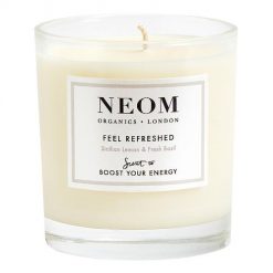 Neom Organics London - Feel Refreshed – Świeca Zapachowa Z 1 Knotem - Feel Refreshed Candle (1 Wick) 185g - Dla Kobiet. Perfumy damskie Neom Organics London. Za 199.00 zł.