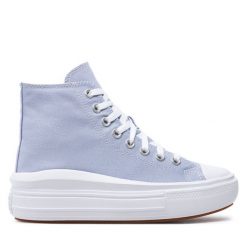 Trampki Converse. Fioletowe trampki Converse, bez wzorów, bez zapięcia. Za 279.99 zł.