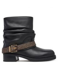 MICHAEL Michael Kors Botki Colby 40F5COFE6L Czarny. Czarne botki MICHAEL Michael Kors, bez wzorów, ze skóry, bez obcasa, na płaskiej podeszwie, bez zapięcia. Za 1,329.00 zł.
