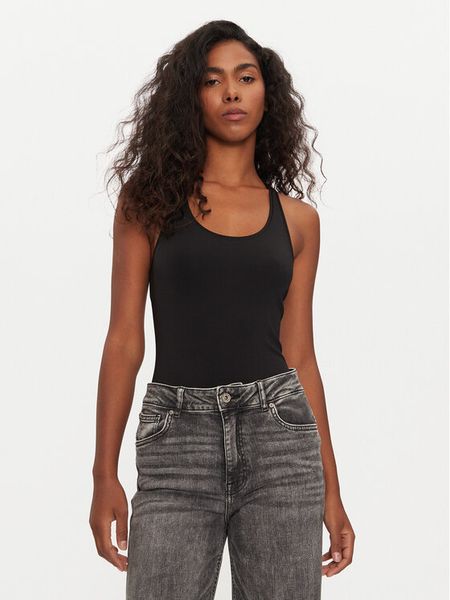 Tommy Hilfiger Body UW0UW05512 Czarny Slim Fit. Czarne body TOMMY HILFIGER, m, bez wzorów, z syntetyku. Za 139.99 zł.