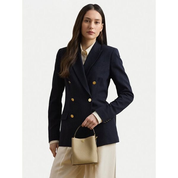 Torebka LAUREN RALPH LAUREN. Brązowe torebki klasyczne Lauren Ralph Lauren, bez wzorów, bez dodatków. Za 719.99 zł.