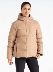 Dare 2b Kurtka pikowana "Entrusted" w kolorze beżowym rozmiar: 42. Brązowe kurtki Dare 2b, bez wzorów, bez kaptura. Za 162.11 zł.