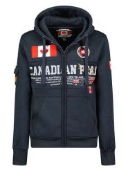 Canadian Peak Bluza "Fipeak" w kolorze granatowym rozmiar: S. Niebieskie bluzy Canadian Peak, s, z aplikacjami, bez kaptura. Za 113.99 zł.
