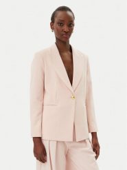Maryley Marynarka 25EB187/M27/43PY Różowy Regular Fit. Czerwone marynarki i żakiety Maryley, m, bez wzorów, z syntetyku. Za 299.99 zł.