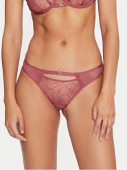 Chantelle X Figi brazylijskie Xquisite C01AG0 Różowy. Czerwone figi Chantelle X, bez wzorów, z syntetyku. Za 179.99 zł.