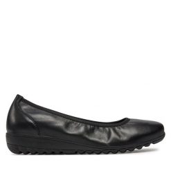 Baleriny Caprice. Czarne baleriny Caprice, bez wzorów, bez obcasa. Za 339.99 zł.