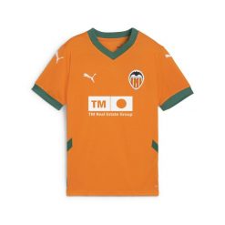 Młodzieżowa trzecia koszulka Valencia CF 24/25 PUMA Rickie Orange Vine. Brązowa bluzki Puma, m, bez wzorów, młodzieżowe, bez kołnierzyka, bez ramiączek. Za 359.00 zł.