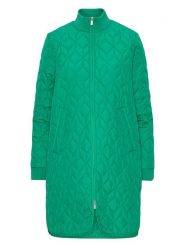 Ilse Jacobsen Płaszcz pikowany w kolorze zielonym rozmiar: 40. Zielone płaszcze Ilse Jacobsen, bez wzorów, bez kaptura. Za 232.78 zł.