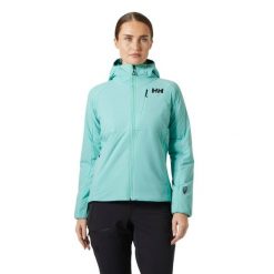 Damska kurtka turystyczna Helly Hansen Odin 2.0. Niebieskie kurtki narciarskie Helly Hansen, bez wzorów, z kapturem, narciarskie. Za 1,122.00 zł.