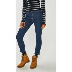 Lee - Jeansy Scarlett. Niebieskie jeansy Lee, l, bez wzorów. W wyprzedaży za 119.90 zł.