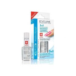 Eveline Nail Therapy Lakier odżywka wysuszacz 3w1 12ml. Pielęgnacja paznokci Eveline. Za 9.91 zł.