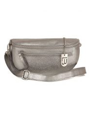 Lucca Baldi Skórzana saszetka "Burano" w kolorze srebrnym - 30 x 19 x 2 cm rozmiar: onesize. Szare torby na ramię Lucca Baldi, bez wzorów, z materiału, sportowe, przez ramię, bez dodatków. Za 217.99 zł.