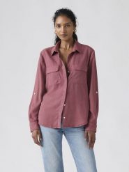 Levi's Koszula w kolorze różowym rozmiar: XS. Różowe koszule Levi's®, s, bez wzorów, z lyocellu, bez kołnierzyka, bez ramiączek. Za 169.95 zł.