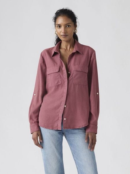 Levi's Koszula w kolorze różowym rozmiar: XS. Różowe koszule Levi's®, s, bez wzorów, z lyocellu, bez kołnierzyka, bez ramiączek. Za 169.95 zł.