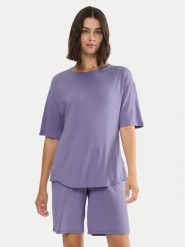 Triumph Piżama Timeless Sensuality 10222627 Fioletowy Relaxed Fit. Fioletowe piżamy Triumph, bez wzorów, z lyocellu, bez ramiączek. Za 229.99 zł.