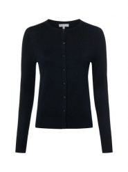 Marie Lund Kardigan damski Kobiety wiskoza czarny jednolity, XL. Czarne kardigany Marie Lund, xl, bez wzorów, z wiskozy. Za 229.95 zł.