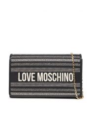 LOVE MOSCHINO Torebka JC4241PP0MKO100A Czarny. Czarne torebki klasyczne Love Moschino, bez wzorów, ze skóry, bez dodatków. Za 339.99 zł.