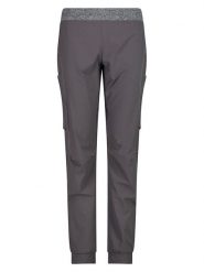 Cmp Spodnie wspinaczkowe w kolorze antracytowym rozmiar: 40. Czarne spodnie dresowe CMP, bez wzorów, z materiału, outdoorowe. Za 155.15 zł.