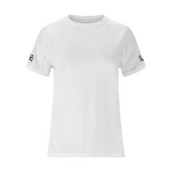 Damska koszulka termoaktywna Elite Lab LAB. Białe bluzki ELITE LAB, bez wzorów, sportowe, bez kołnierzyka, bez ramiączek. Za 167.00 zł.