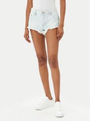 One Teaspoon Szorty jeansowe Bonitas 26867 Niebieski Regular Fit. Niebieskie szorty One Teaspoon, bez wzorów, z bawełny. Za 379.99 zł.