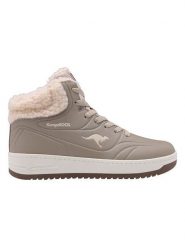 Kangaroos Sneakersy "K-Top Scoop Mid" w kolorze szarym rozmiar: 39. Szare trampki KangaROOS, bez wzorów, z materiału, za kostkę, bez zapięcia. Za 189.74 zł.