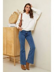 Soft Cashmere Kardigan w kolorze białym rozmiar: 38/40. Białe kardigany Soft Cashmere, bez wzorów, z kaszmiru. Za 104.99 zł.