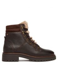 Barbour Trapery Bambburgh LFO0770BR96 Brązowy. Brązowe trapery i śniegowce Barbour, ze skóry. Za 879.99 zł.