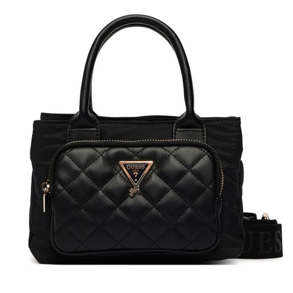 Torebka Guess. Czarne torebki klasyczne Guess, z aplikacjami, bez dodatków. Za 294.99 zł.