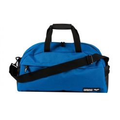 Torba sportowa Arena Team 40. Niebieskie torby na ramię Arena, bez wzorów, z materiału, biznesowe, na ramię, duże, bez dodatków. Za 119.99 zł.