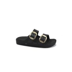 Klapki Skechers Model Arch Fit Cali Breeze 2.0 Kolor Czarny. Czarne klapki Skechers, bez wzorów, z gumy, bez obcasa. Za 207.50 zł.