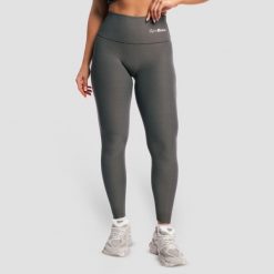 Legginsy damskie fitness z wysokim stanem Core Carbon. Legginsy GYMBEAM, s, bez wzorów, z bawełny, z podwyższonym stanem. Za 84.90 zł.