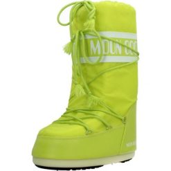 Buty MOON BOOT ICON NYLON Żółty. Żółte trekkingi Moon Boot, z nylonu, trekkingowe. Za 658.25 zł.