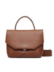 Emporio Armani Torebka EW005672 AF29459 U6124 Brązowy. Brązowe torebki klasyczne Emporio Armani, bez wzorów, ze skóry, bez dodatków. Za 2,149.00 zł.