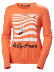 Helly Hansen Sweter "Quayside" w kolorze pomarańczowym rozmiar: XS. Pomarańczowe swetry Helly Hansen, xs, bez wzorów, z bawełny, bez ramiączek. Za 159.59 zł.