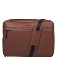 Burkely Skórzana torba w kolorze brązowym na laptopa rozmiar: onesize. Brązowe torby na laptopa Burkely, bez wzorów, z materiału, przez ramię. Za 290.57 zł.