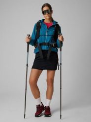 4F Spódnica trekkingowa szybkoschnąca damska - czarna XS. Czarne spódnice 4f, na lato, l, bez wzorów, z materiału, wizytowe, dopasowane. Za 149.99 zł.