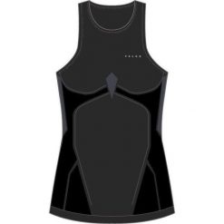 Damski tank top Falke Warm. Czarne bielizna sportowa Falke, bez wzorów. Za 312.00 zł.