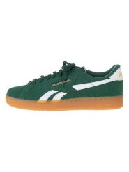 Reebok Skórzane sneakersy "Club C Grounds" w kolorze zielono-białym rozmiar: 42. Białe trampki Reebok, bez wzorów, bez zapięcia. Za 250.01 zł.