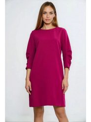 Nife Sukienka w kolorze różowym rozmiar: 42. Różowe sukienki Nife, bez wzorów, bez kołnierzyka, bez ramiączek, mini. Za 141.85 zł.