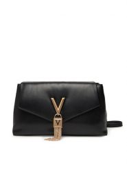 Valentino Torebka Stella VBS9AK11 Czarny. Czarne listonoszki Valentino, bez wzorów, ze skóry, bez dodatków. Za 659.99 zł.