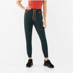Spodnie dresowe Viking Hazen Bamboo Lady. Zielone spodnie dresowe Viking, na lato, xs, bez wzorów, z dresówki, trekkingowe. W wyprzedaży za 187.43 zł.