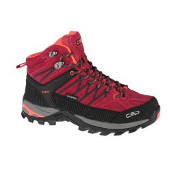 Buty trekkingowe damskie CMP Rigel Mid Wmn WP. Czarne trekkingi CMP, z materiału, trekkingowe. Za 349.99 zł.