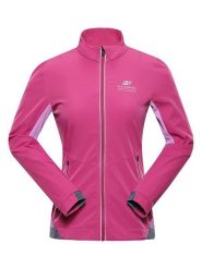 Alpine Pro Kurtka funkcyjna "Tycha" w kolorze różowym rozmiar: S. Różowe kurtki sportowe Alpine Pro, s, bez wzorów, bez kaptura, outdoorowe. Za 270.39 zł.