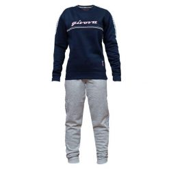Damski dres Givova 100 g, bluza z okrągłym kołnierzem, 2XL. Niebieskie bluzy sportowe Givova, xl, bez wzorów, z dresówki, bez kaptura. Za 223.99 zł.